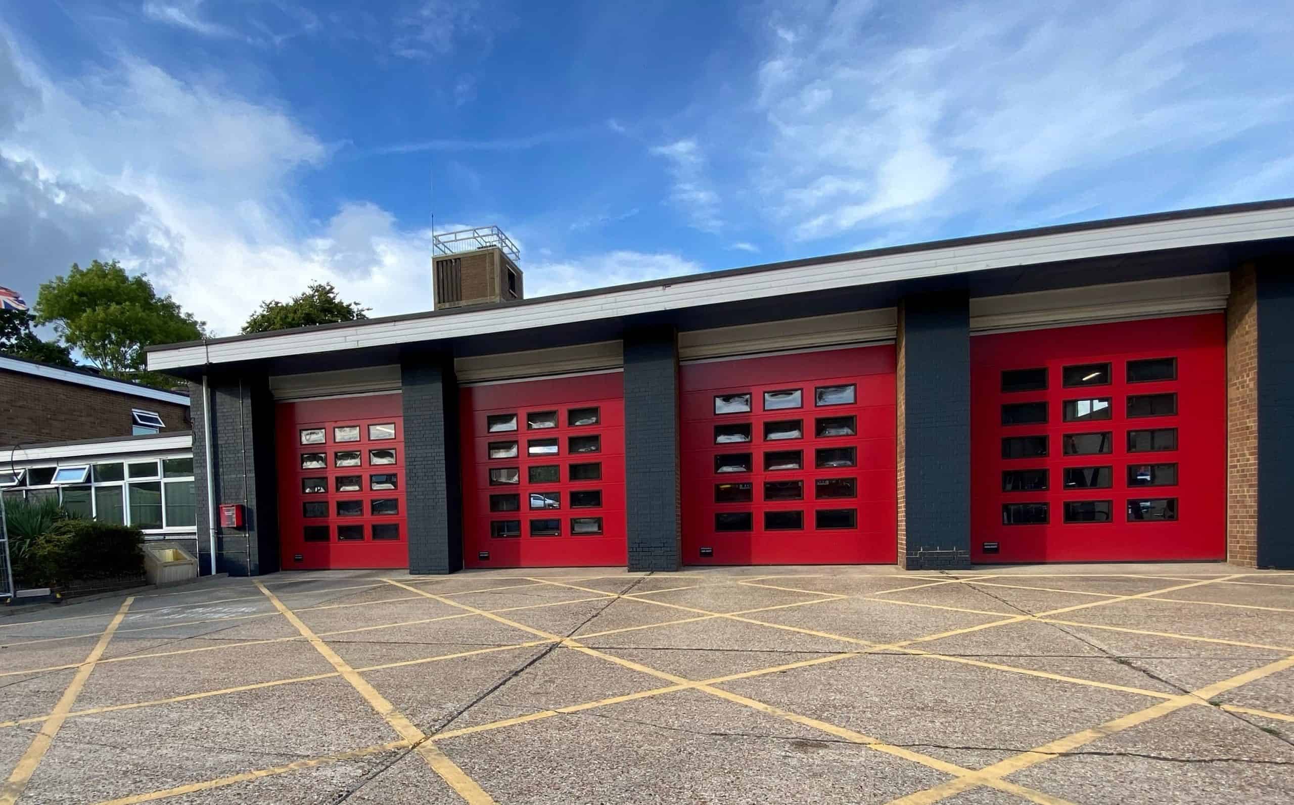 Bracknell Fire Station doors