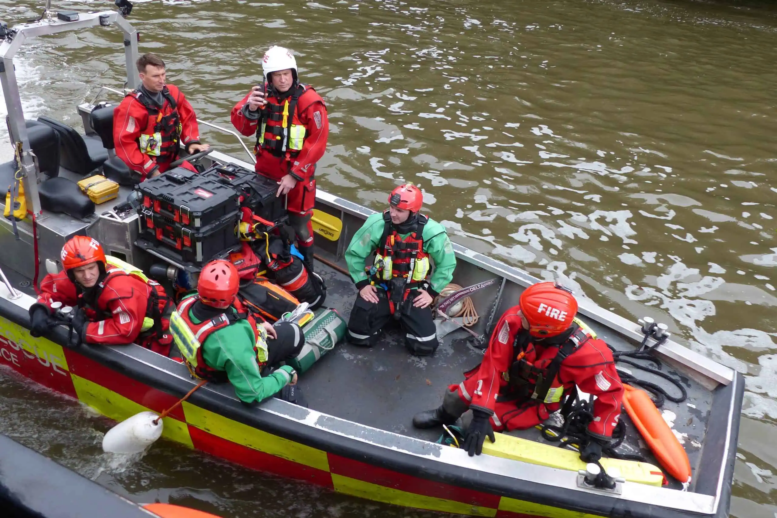 Water rescue boat